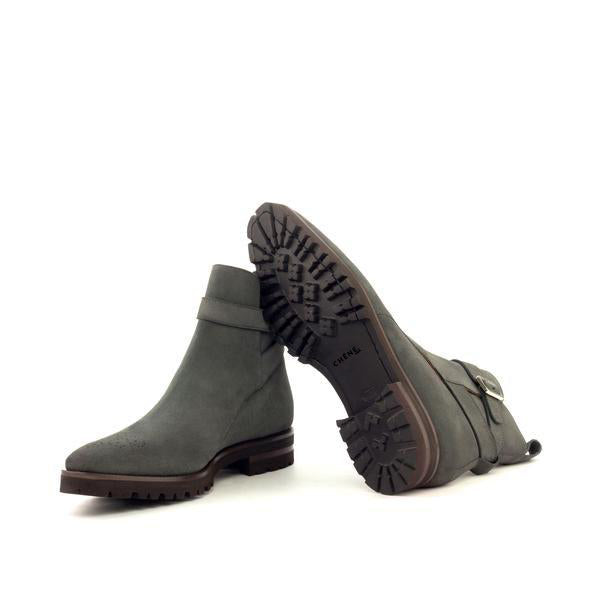 Pascal grey suede Jodhpur boot