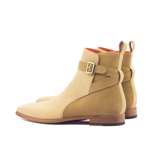 L'Argon two tone camel suede Jodhpur boot