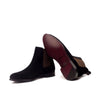 Louis XVI calf leather Chelsea boot with red bottom sole