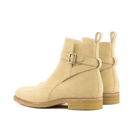 L'Eiffel suede Jodhpur buckle boot with crepe sole