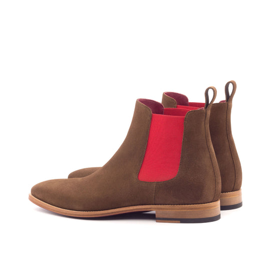 John Waymire suede Chelsea boot