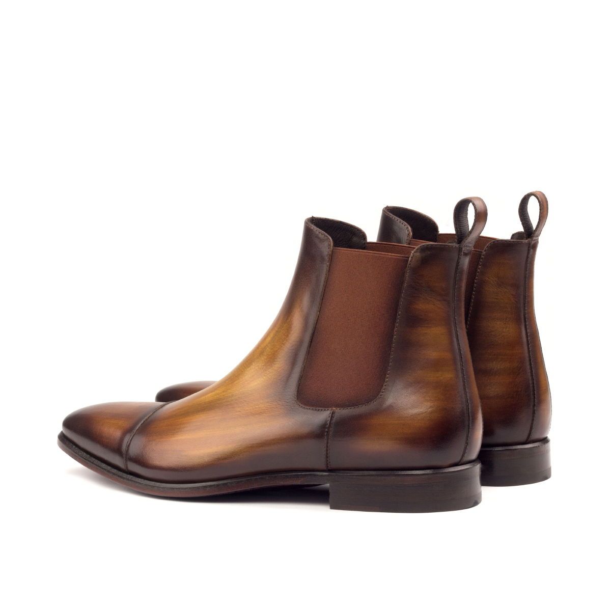 Gaulle Démarrage Chelsea artisan handmade patina