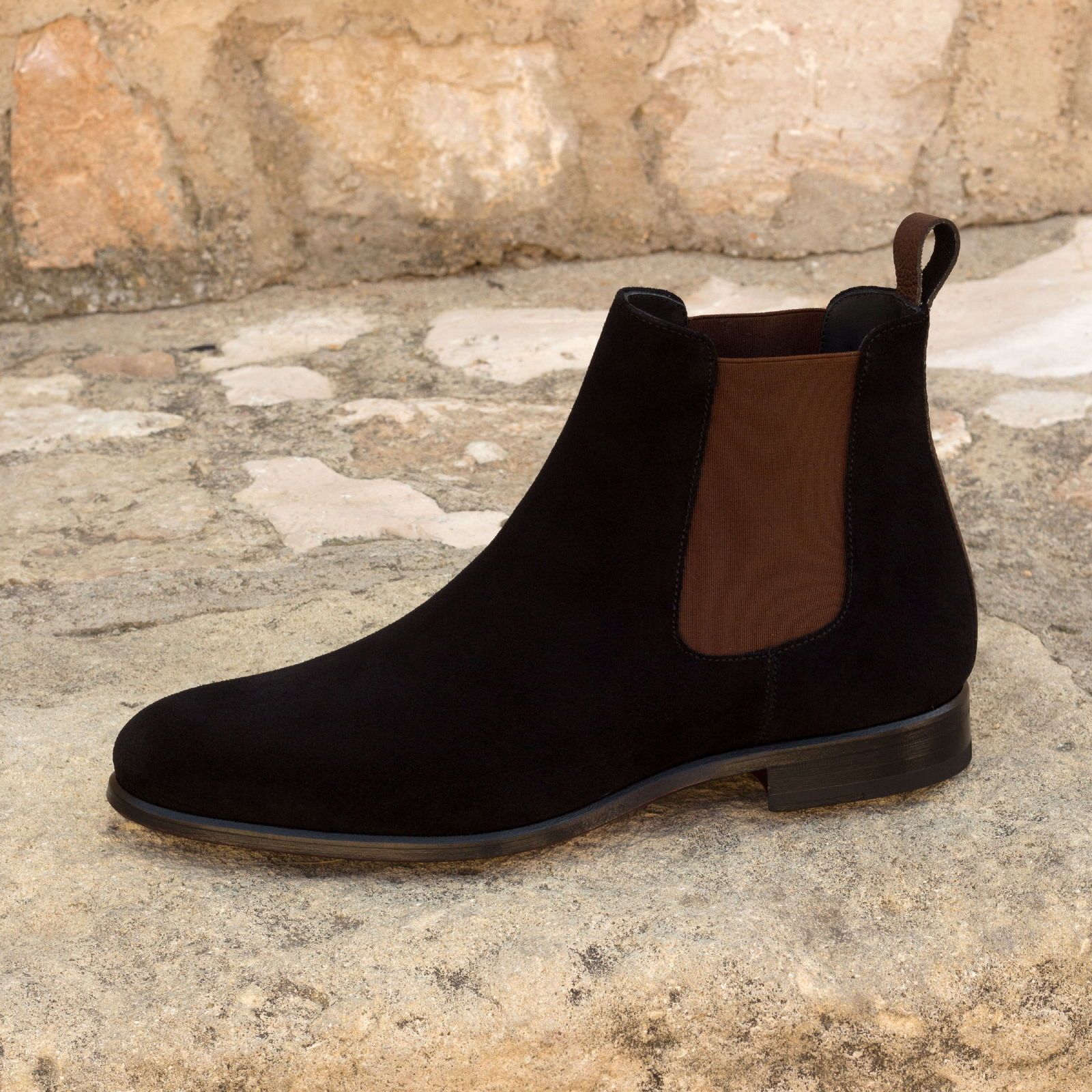 Louis XVI calf leather Chelsea boot