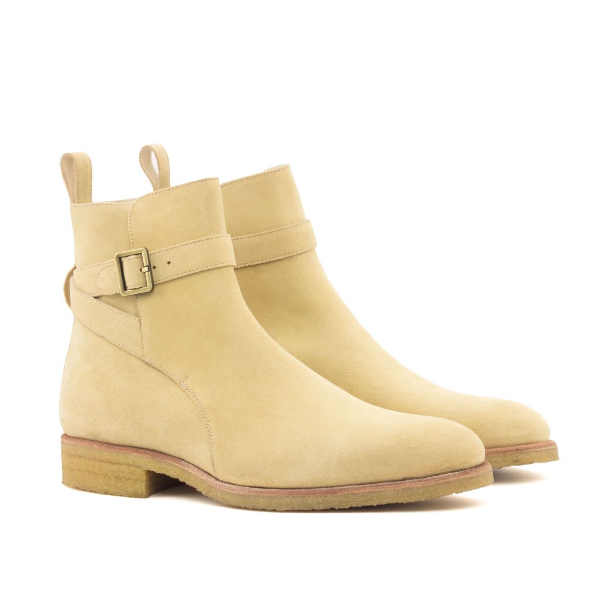 L'Eiffel suede Jodhpur buckle boot with crepe sole
